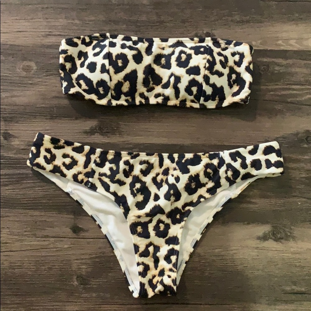 Cheetah Bikini - BOTTOMS ONLY
